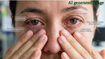 फक्त स्क्रीन टाईमच कारणीभूत नाही! डोळ्यांत जळजळ अन् कोरडेपणाची 'ही' आहेत छुपी कारणे, वाचा सविस्तर!  