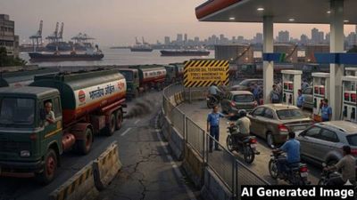 Petrol diesel price today : पेट्रोल-डिझेलचे भारतात आज किती वाढले दर? युद्धाच्या पार्श्वभुमीवर संकट