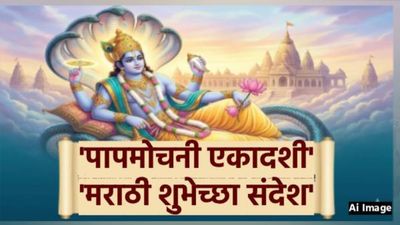 Papmochani ekadashi 2026 wishes marathi पापमोचनी एकादशीनिमित्त प्रियजनांना पाठवा 'हे' शुभेच्छा संदेश
