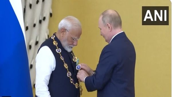 पंतप्रधान मोदींना रशियाचा सर्वोच्च नागरी पुरस्कार