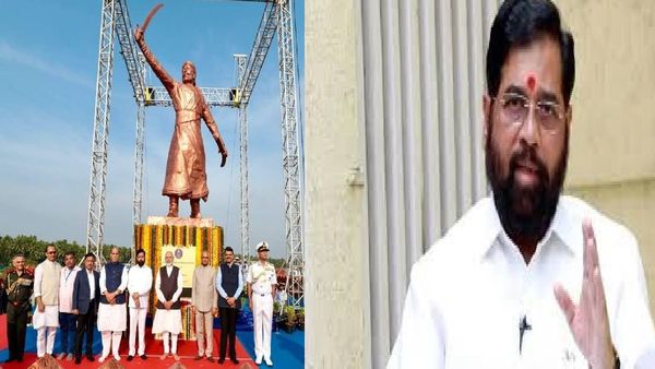 महाराजांचा पुतळा कसा पडला ? मुख्यमंत्री शिंदे म्हणाले 