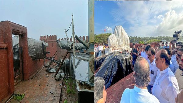 अजित पवारांनी राजकोट किल्ल्यावर केली पाहणी; म्हणाले- तो पळून-पळून......