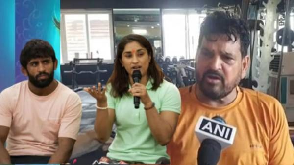 विनेश, बजरंगच्या कॉंग्रेस प्रवेशावर ब्रिजभूषण म्हणाले- एक दिवस त्यांना पश्चाताप होईल