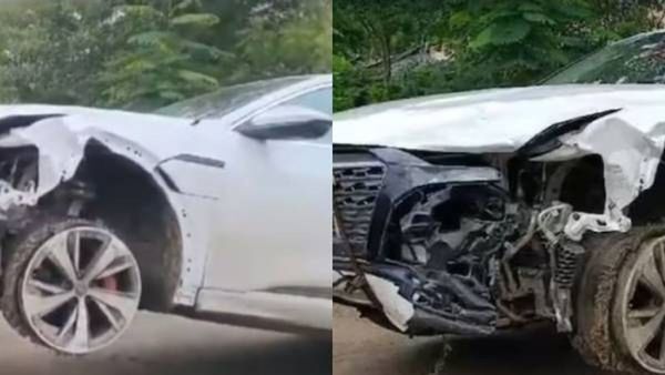 नागपुरात 'हिट अँड रन'चा थरार! भाजप नेत्याच्या मुलाच्या आॅडीने 3 वाहनांना उडविले, दोघे अटकेत