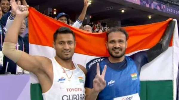 अजित सिंहला भालाफेकमध्ये रौप्य तर सुंदरसिंग गुर्जरने कांस्यपदक पटकावले