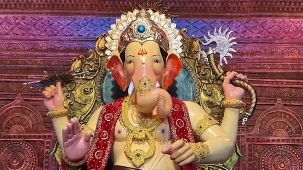 लालबागच्या राजाची दानपेटी मालामाल; 5 कोटी 65 लाख रोख, 4 किलो सोनं अन् 64 किलो चांदी अर्पण