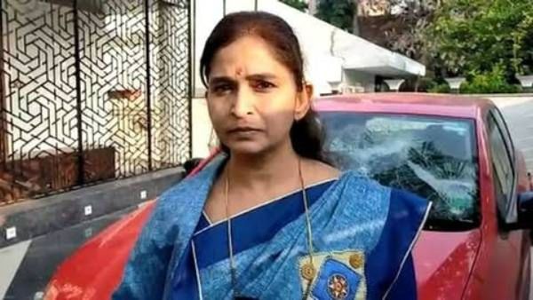 माजी केंद्रीय मंत्री रावसाहेब दानवे यांच्या मुलीच्या कारला अपघात, संजना जाधव थोडक्यात बचावल्या