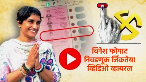 Haryana Assembly Election 2024 : जुलानामध्ये विनेश फोगट प्रचंड मतांनी विजयी होतेय का? VIDEO व्हायरल