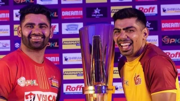 प्रो कबड्डी लीगचा प्रारंभ; पहिल्याच सामन्यात बंगळुरू बुल्सचा पराभव, पवन सेहरावत बनला सुपर 10