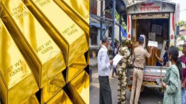 संभाजीनगरमध्ये सापडलं घबाड, सोन्या-चांदीच्या दागिन्यांची 19 कोटींची गाडी पकडली