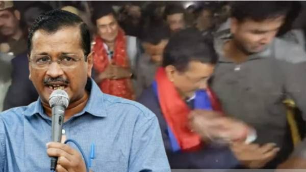 माजी मुख्यमंत्री अरविंद केजरीवाल यांच्यावर प्राणघातक हल्ल्याचा प्रयत्न, काय घडलं दिल्लीत, VIDEO