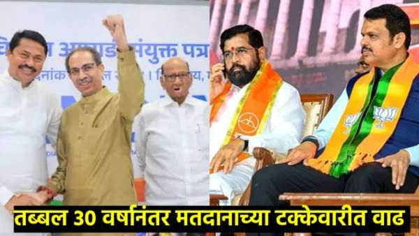 महाराष्ट्रात टक्केवारी का वाढली?, वाढलेल्या मतांचा नेमका फायदा कोणाला होणार, वाचा संपूर्ण गणित