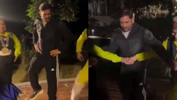 एम. एस धोनी आणि साक्षीचा पहाडी गाण्यावर डान्स, सोशल मीडियावर व्हिडीओ प्रचंड व्हायरल