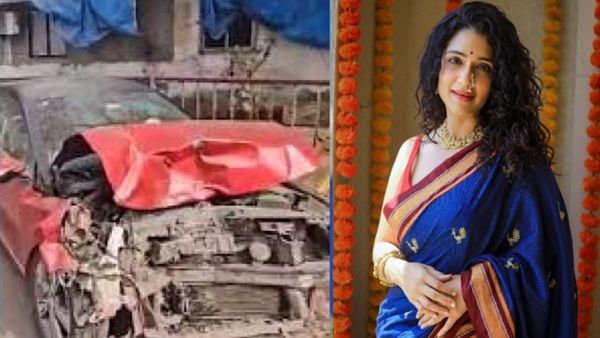 अभिनेत्री उर्मिला कोठारेच्या कारने दोघांना चिरडलं, एकाचा जागीच मृत्यू