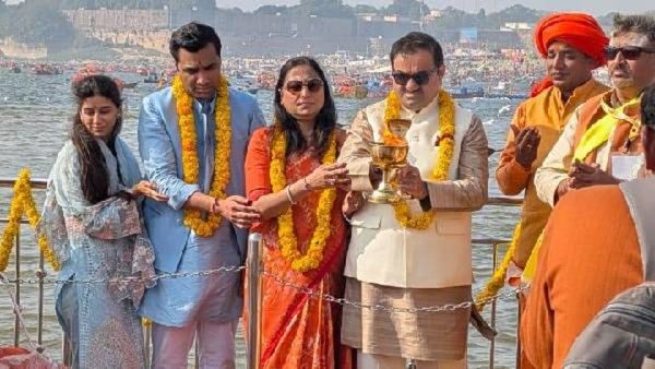 गौतम अदानी यांची प्रयागराज आणि इस्कॉनला भेट, सेवा आणि अध्यात्माचे मिश्रण