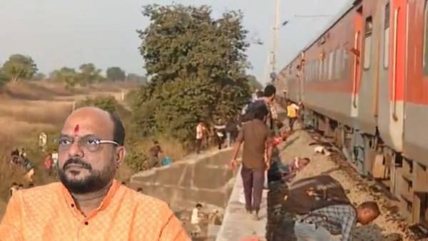 जळगाव रेल्वे अपघात शब्दात व्यक्त न होणारी भयंकर घटना! - गुलाबराव पाटील म्हणाले -जिल्हा प्रशासन अलर्ट