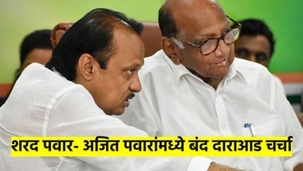 एकत्र येणार? शरद पवार- अजित पवारांमध्ये अर्धा तास बंद दाराआड चर्चा; वाचा नेमकं काय झालं