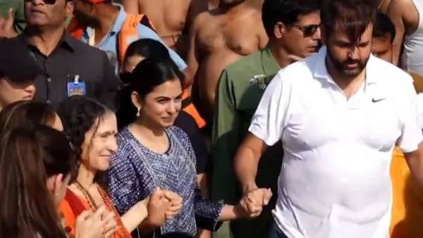 Mahakumbh 2025: ईशा अंबानी पती आनंद पिरामलसोबत त्रिवेणी संगमात स्नान केले, व्हिडिओ पहा