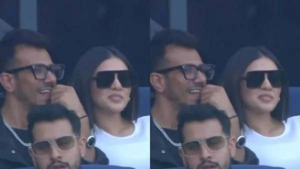 युजवेंद्र चहलने RJ महविशला खुलेआम KISS केला; व्हिडिओ व्हायरल, पण त्यामागील सत्य नेमकं काय?