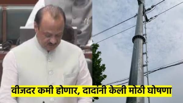 maharashtra budget 2025 : महाराष्ट्रातील वीजदर कमी होणार; अर्थमंत्री अजित पवारांची मोठी घोषणा