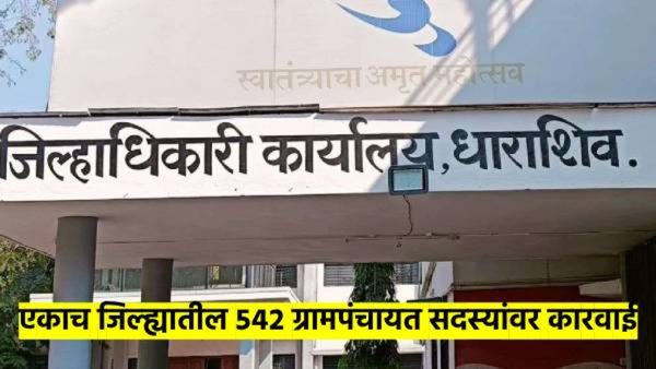 एका जिल्ह्यात एक, दोन नाही तर ५४२ ग्रामपंचायत सदस्य बसविले घरी; जिल्ह्याधिकाऱ्यांचा दणका नेमका काय?