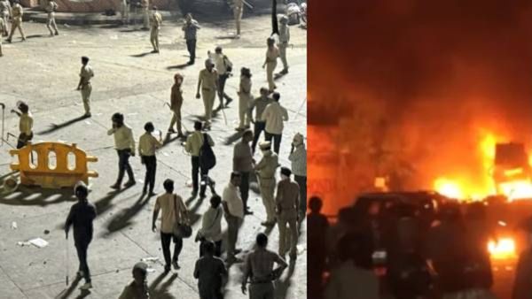Nagpur Violence: नागपूरच्या काही भागात संचारबंदी, पोलिसांकडून रात्रभर कोम्बिंग ऑपरेशन! 80 जणांना अटक