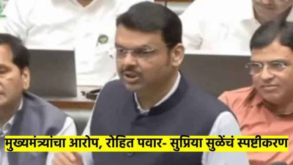 मंत्री जयकुमार गोरे प्रकरण; मुख्यमंत्र्यांनी नाव घेतल्यावर सुप्रिया सुळे व रोहित पवारही स्पष्ट बोलले