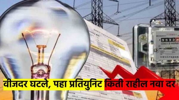 आनंदाची बातमी !1 एप्रिलपासून वीजदर कमी होणार; युनिटमागे किती होणार फायदा? कसे राहणार दर? वाचा