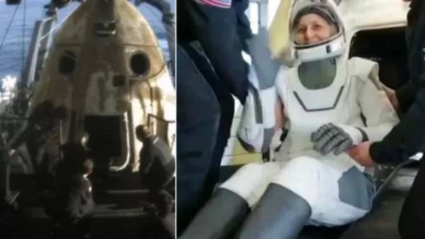 Sunita Williams Return: 286 दिवसांनतर सुनीता विल्यम्स यांचं पृथ्वीवर सुखरुप आगमन, पहा पहिला फोटो