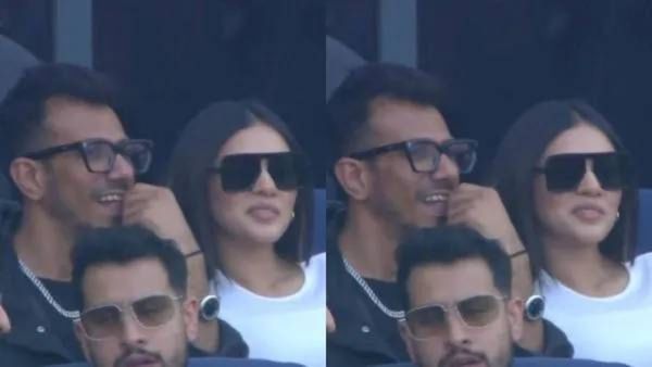 भारत-न्यूझीलंड फायनलमध्ये युझवेंद्र चहल 'मिस्ट्री गर्ल'सोबत दिसला, ती तरुणी कोण ? व्हिडीओ व्हायरल