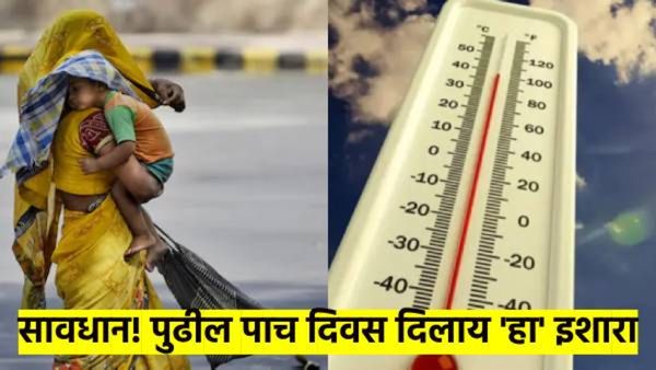 सावधान! राज्यात पुन्हा उष्णतेची लाट; पुढील पाच दिवस 'असा' दिलाय इशारा, कशामुळे बदललंय वातावरण? वाचा