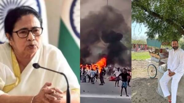 मुर्शिदाबाद जळतंय अन् खा. युसुफ पठाणची मौज-मजा, BJPचा हल्ला; जाणून घ्या - मुर्शिदाबादमध्ये काय झालंय