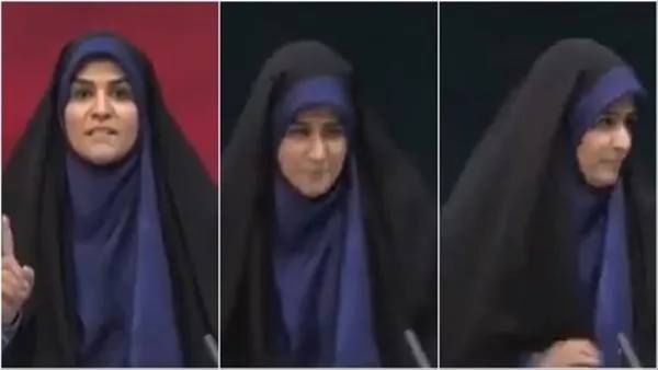 इराणमध्ये लाईव्ह दरम्यान सरकारी न्यूजरूममध्ये स्फोट! बुरखा घातलेला अँकरने काढला पळ, बघा VIDEO