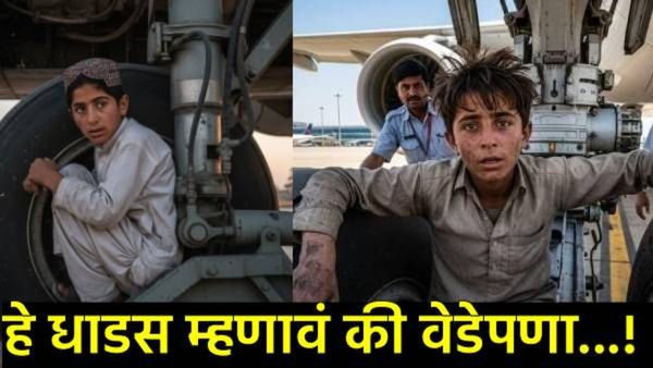 भावड्याचा नादच खुळा! चक्क विमानाच्या लँडिंग गिअरमध्ये लपून 13वर्षाच्या मुलाचा काबूल ते दिल्ली प्रवास