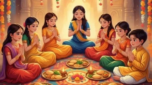 शारदीय नवरात्री: कन्या पूजन करताना या चुका टाळा, अन्यथा लागेल पाप!कोणती काळजी घ्यावी?