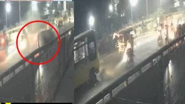 Accident News: ठाण्यात भीषण अपघात; कार चालकाने 5 दुचाकींना चिरडले, चौघे ठार, थरारक Video!