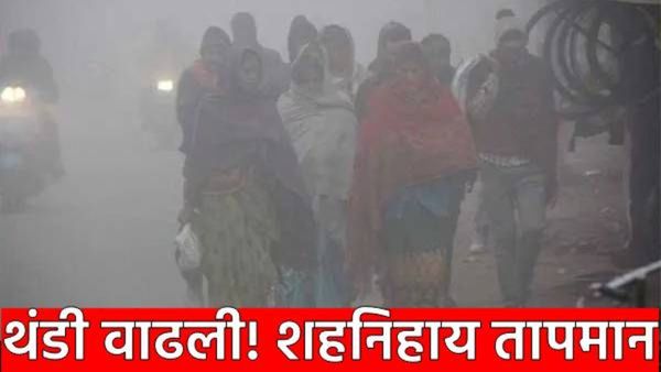 राज्यात गारठा वाढला, पारा घसरला; 'या' शहरात सर्वाधिक थंडी, तुमच्या शहरातील हवामान किती? वाचा