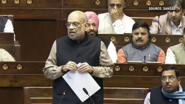 Vande Mataram : काँग्रेस Vs भाजप; शहा म्हणाले- वंदे मातरमला विरोध करणे हे गांधी कुटुंबाच्या रक्तातच!