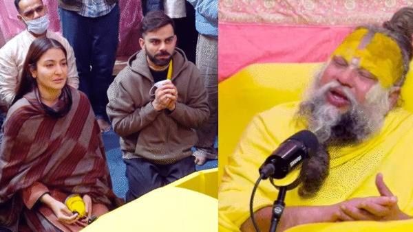 विराट-अनुष्का पुन्हा वृंदावनातील प्रेमानंद महाराजांच्या चरणी; अनुष्का म्हणाली-