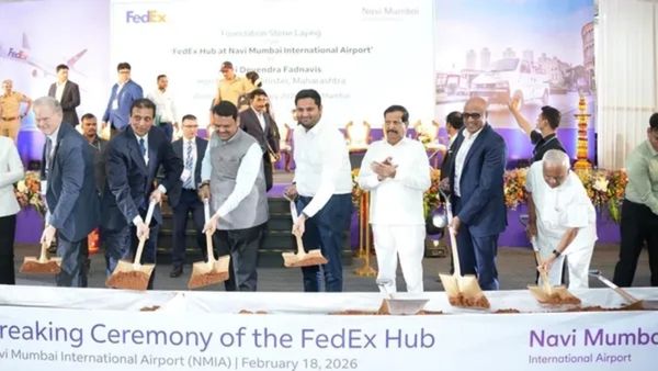 भारताच्या लॉजिस्टिक्स क्रांतीला गती; नवी मुंबई विमानतळावर फेडेक्सचे 2,500 कोटींचे भव्य एअर कार्गो हब
