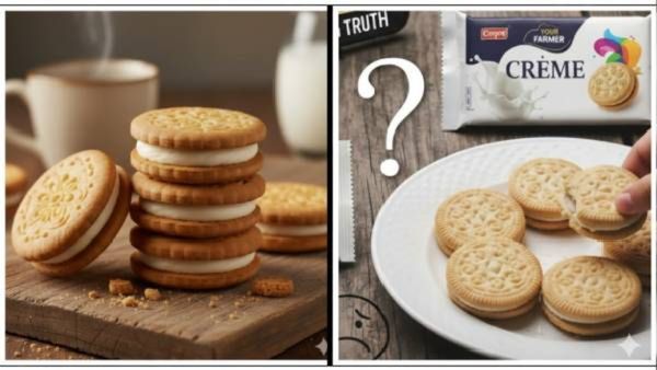 तुमची मुलंही आवडीने 'क्रीम बिस्किट' खातात का? सावधान! 'Cream' आणि 'Creme' मधला हा धक्कादायक फरक वाचा