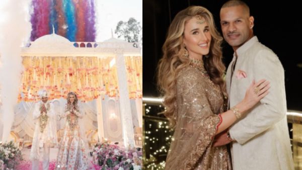 'गब्बर' पुन्हा चढला बोहल्यावर! शिखर धवनचा सोफी शाइनसोबत शाही विवाह; 'तो' रोमँटिक व्हिडिओ व्हायरल