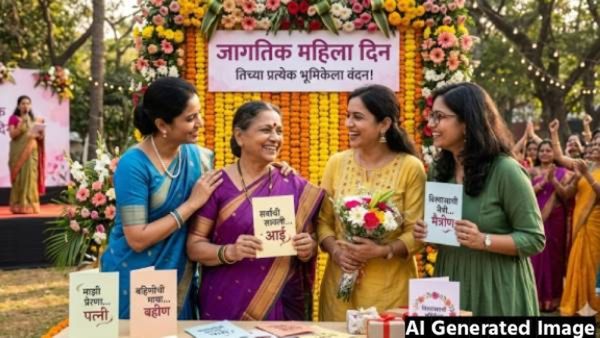 Women's Day 2026: आई, पत्नी, बहीण अन् मैत्रीण.. 'या' खास शुभेच्छा संदेशांनी करा स्त्रीशक्तीचा सन्मान