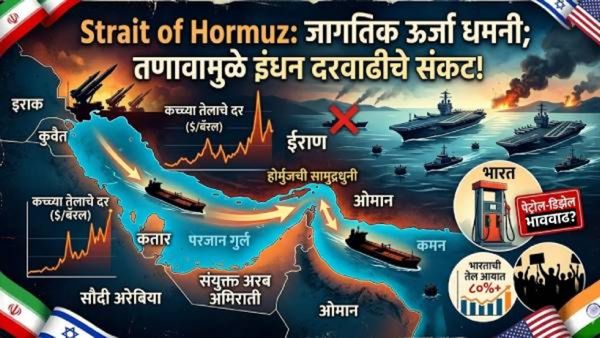 इराण-इस्रायल युद्धाचा भारताला मोठा फटका! पेट्रोल-डिझेलचे दर होऊ शकतात 'एवढे!' 'हे' आहे कारण वाचा
