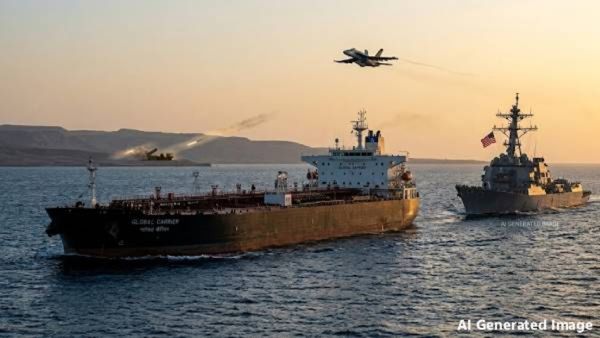 हॉर्मुझच्या समुद्रात ट्रम्पंची एन्ट्री! जागतिक अर्थव्यवस्थेची 'लाईफलाईन' वाचवण्यासाठी 'हा' प्लॅन