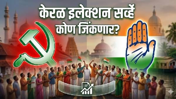 केरळमध्ये पुन्हा 'लाल वादळ' की काँग्रेसची सरशी? ओपिनियन पोलचे आकडे समोर; पाहा कोणाला मिळणार सत्ता!