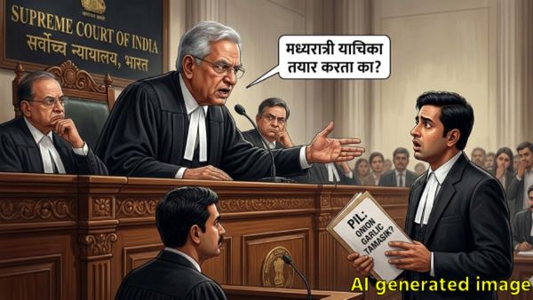 'मध्यरात्री याचिका तयार करता का?'; कांदा-लसूणच्या 'तामसिक' वादावर सुप्रीम कोर्टाने फटकारले!  