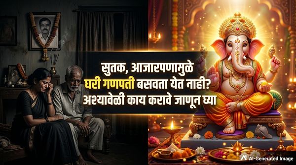 सुतक किंवा अडचणीमुळे गणपती बसवता येत नाही? ‘हे’ पर्याय ठरतील उपयोगी