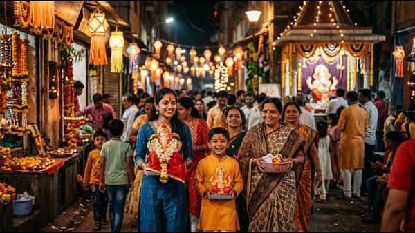 गणेश चतुर्थीला चुकून चंद्रावर नजर पडली? घाबरू नका, बाप्पाचा हा उपाय करा, दूर होईल दोष