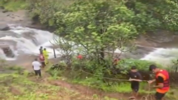 5 people drowned in bhushi dam